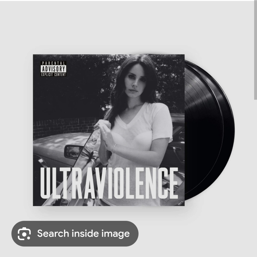 Ultraviolence Black Vinyl by Lana Del Rey